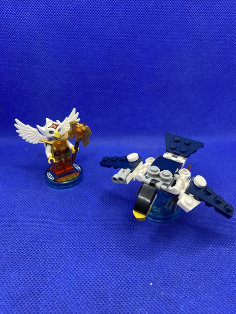 Lego Dimensions Legenda of Chima Eris + Eagle Interceptor Fun Pack 71232