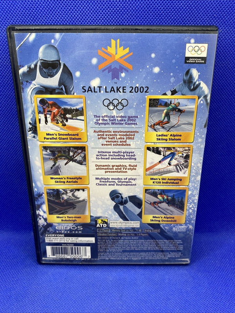 Salt Lake 2002 (Sony PlayStation 2, 2002) PS2 CIB Complete Tested!