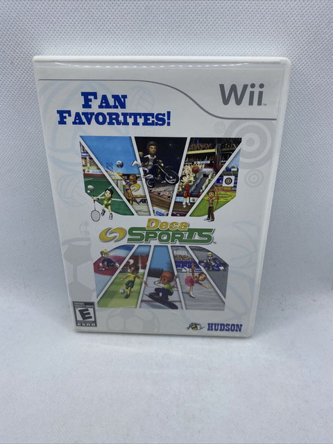 Deca Sports - Fan Favorites! (Nintendo Wii, 2008) CIB Complete, Tested!