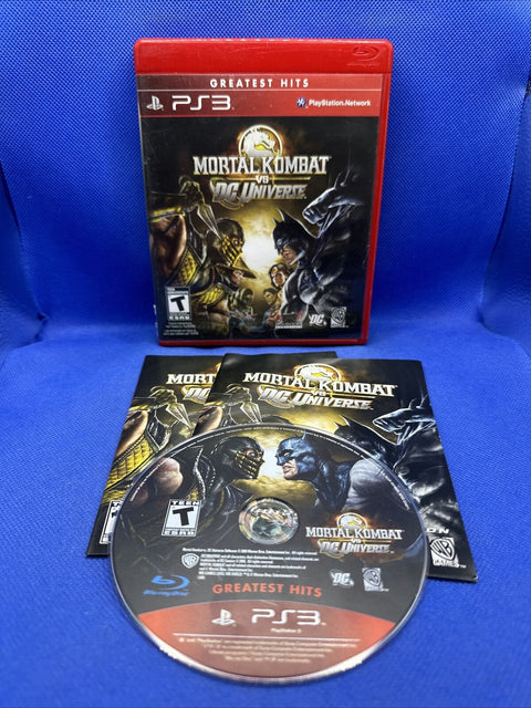 Mortal Kombat vs. DC Universe (Sony PlayStation 3) PS3 Greatest Hits Complete