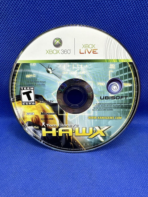 Tom Clancy's H.A.W.X (Microsoft Xbox 360, 2009) Hawx CIB Complete - Tested!