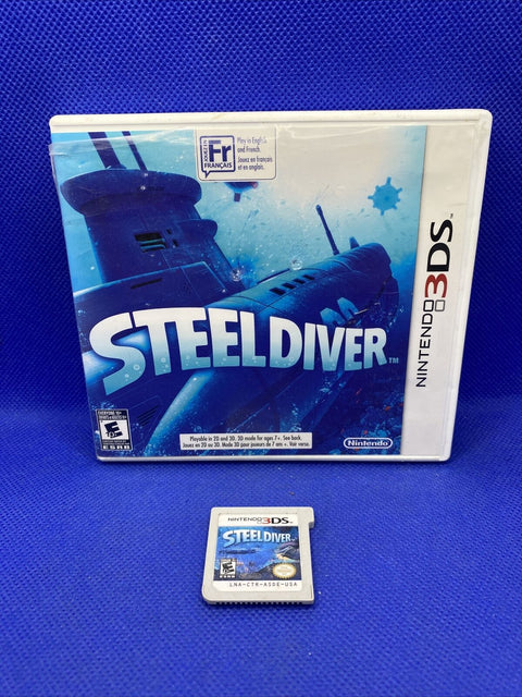 Steel Diver (Nintendo 3DS, 2011) No Manual - Tested!