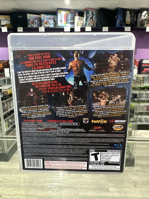 TNA Impact (Sony PlayStation 3, 2008) PS3 CIB Complete Tested!