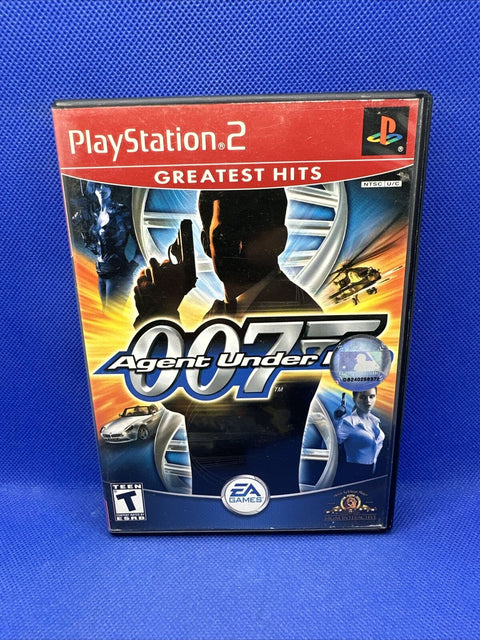 James Bond 007 in Agent Under Fire (Sony PlayStation 2) PS2 CIB Complete Tested