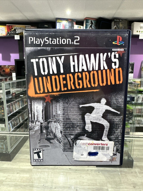 Tony Hawk's Underground (PlayStation 2, September 21, 2003) PS2 Complete Tested!