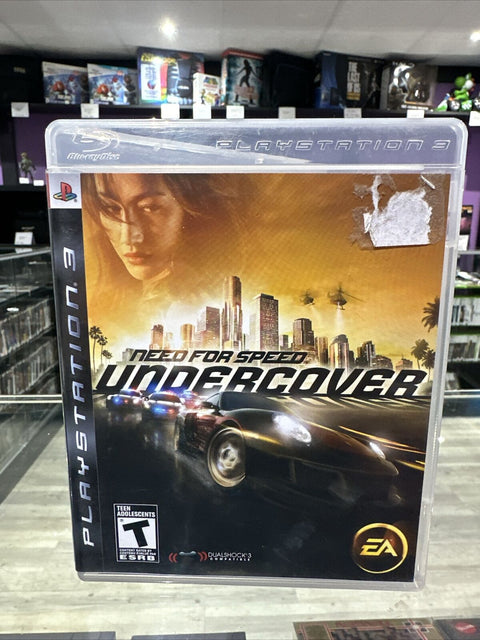 Need For Speed Undercover (Play Station 3, 2008) PS3 CIB Complete Tested!