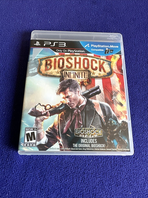 BioShock 1 2 & Infinite Trilogy Bundle Lot (Sony PlayStation 3) PS3 Tested!