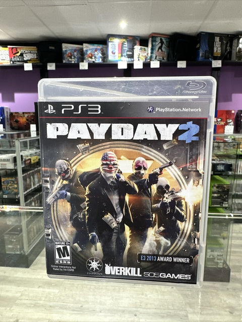 Payday 2 (Playstation 3 PS3) Tested!