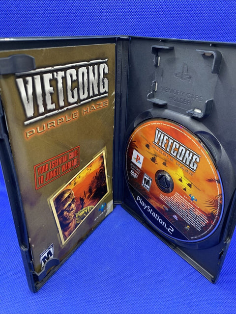 Vietcong: Purple Haze (Sony PlayStation 2, 2004) PS2 CIB Complete - Tested!