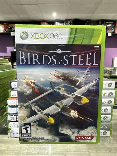 NEW! Birds of Steel (Microsoft Xbox 360, 2012) Factory Sealed!