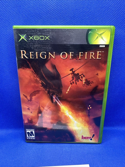 Reign of Fire (Microsoft Original Xbox, 2002) CIB Complete - Tested