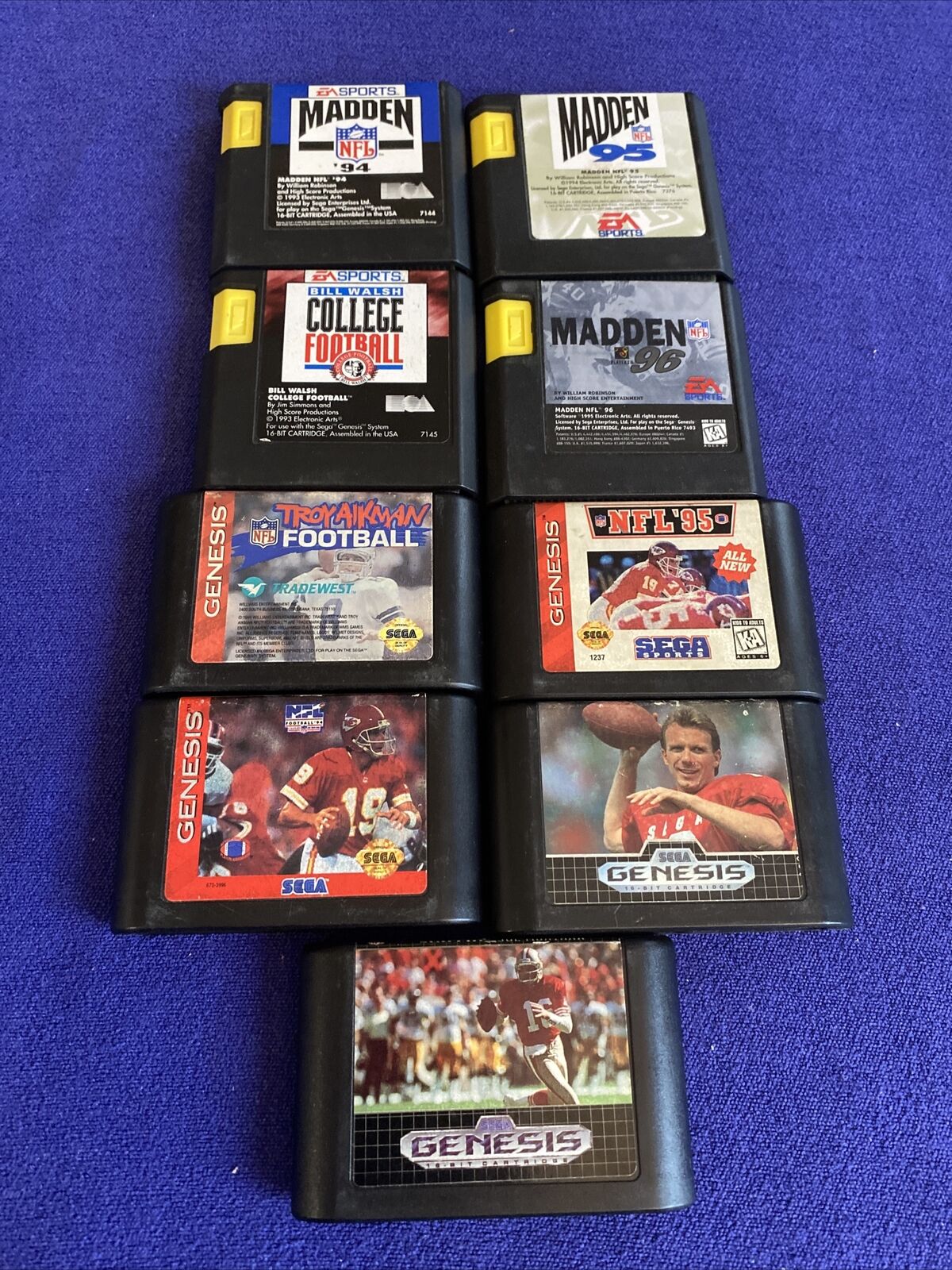 Genesis game lot top