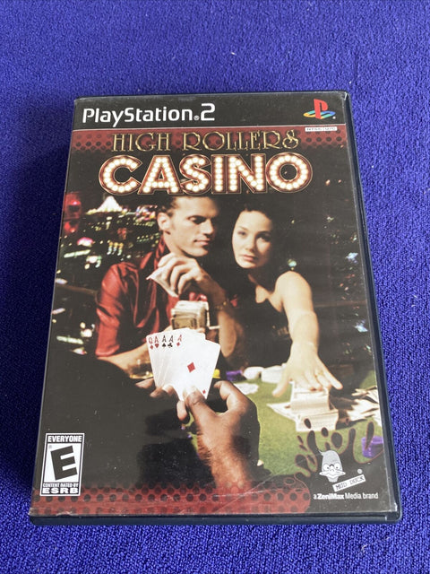 Casino PS2 Game Lot - High Rollers, Hard Rock - CIB Complete, Tested!