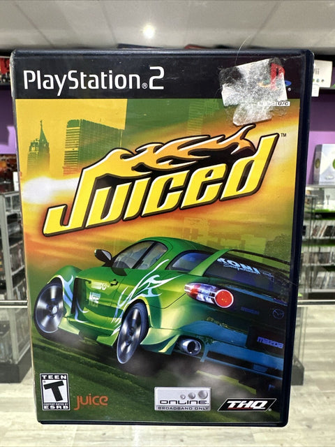 Juiced (Sony PlayStation 2, 2005) PS2 CIB Complete Tested!