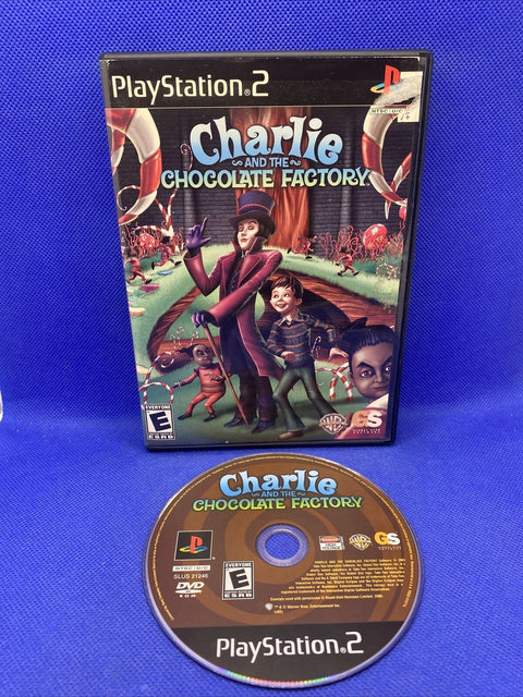 Charlie and the Chocolate Factory (Sony PlayStation 2, 2005) PS2 Tested!