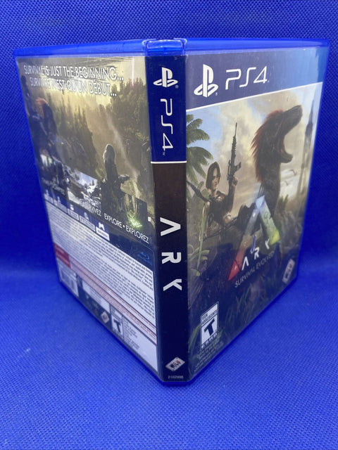 Ark: Survival Evolved (Sony PlayStation 4, 2017) PS4 Tested!