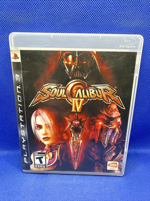 Soul Calibur IV 4 (Sony PlayStation 3, 2008) PS3 CIB Complete - Tested!