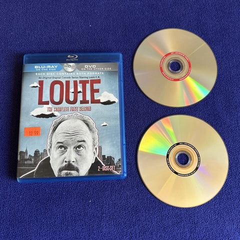 Louie: The Complete First Season (Blu-ray/DVD, 2011, 2-Disc Set) Season 1