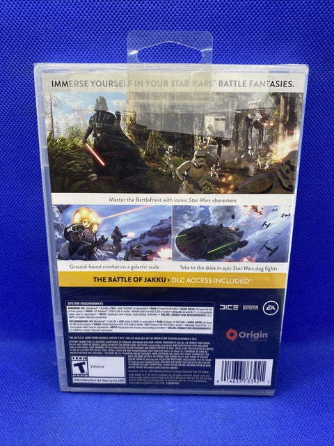 Star Wars: Battlefront (PC: Windows, 2015) NO DISC - New Sealed!