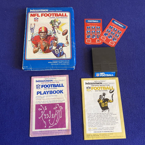 Lot Of 9 Intellivision Game Lot - All Complete CIB w/ Overlays