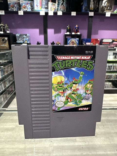 Teenage Mutant Ninja Turtles (Nintendo NES, 1989) Authentic Cartridge Tested!