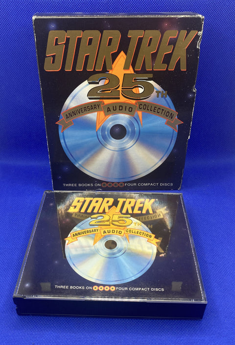 Star Trek 25th Anniversary Audio Collection 3 Book 4 CD Set - William Shatner