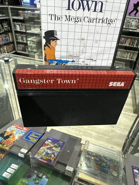 Gangster Town (Sega Master System, 1987) SMS *Case Damage* - Tested
