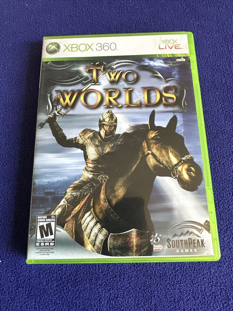 Two Worlds 1 + 2 II Lot (Microsoft Xbox 360, 2007) Both CIB Complete + Tested!