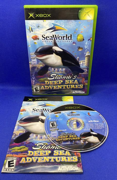 SeaWorld: Shamu's Deep Sea Adventures (Microsoft Original Xbox, 2005) Complete