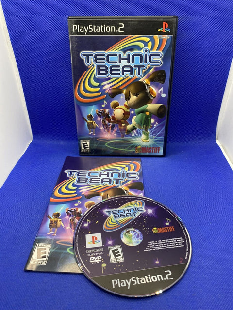 Technic Beat (Sony PlayStation 2, 2004) PS2 CIB Complete - Tested!