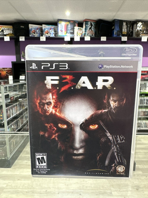 F.E.A.R. 3 (Sony PlayStation 3, 2011) PS3 CIB Complete Tested!