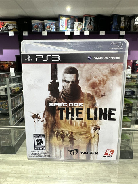 Spec Ops: The Line (PS3, Playstation 3) Complete CIB Tested!