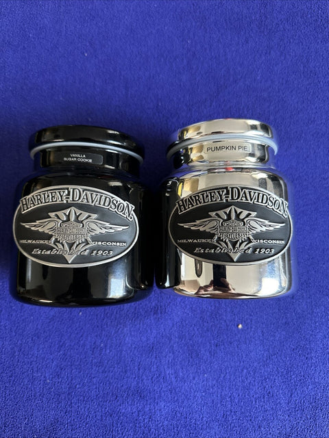 Official Harley-Davidson Containers / Candle Holders - Licensed Product