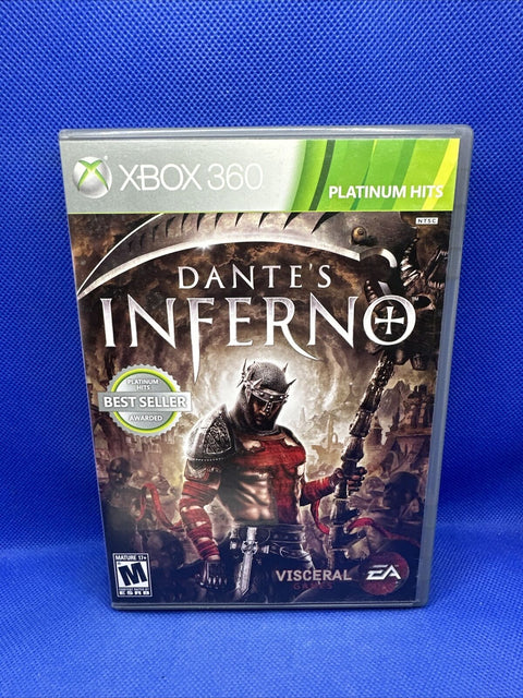 Dante's Inferno (Microsoft Xbox 360, 2010) CIB Complete - Tested!