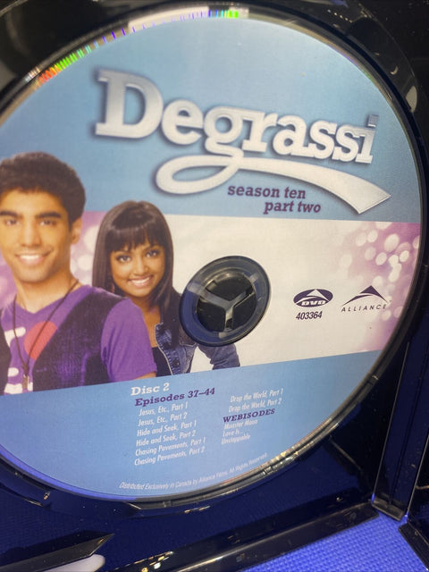 Degrassi: Season Ten, Part Two (DVD, 2011)