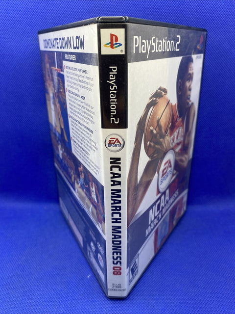 NCAA March Madness 08 (Sony PlayStation 2, 2007) PS2 CIB Complete Tested!