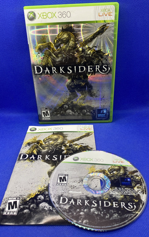 Darksiders (Microsoft Xbox 360, 2010) CIB Complete - Tested!