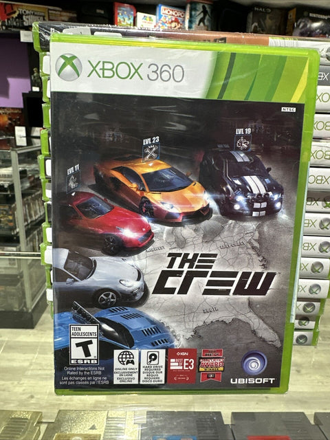 NEW! The Crew (Microsoft Xbox 360, 2014) Factory Sealed!