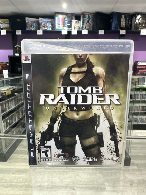 Tomb Raider: Underworld PS3 (Sony PlayStation 3, 2008) CIB Complete Tested