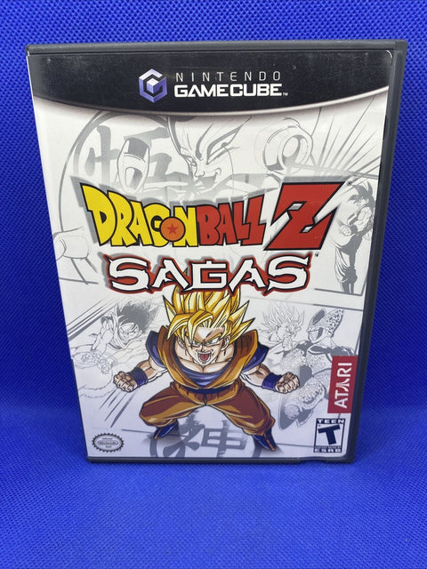 Dragon Ball Z: Sagas (Nintendo GameCube, 2005) CIB Complete - Tested!