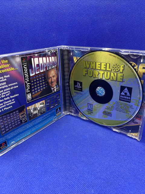 Wheel of Fortune (Sony PlayStation 1, 1998) PS1 CIB Complete Tested!