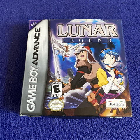 Lunar Legend (Nintendo Game Boy Advance, 2002) Authentic GBA Box Only!