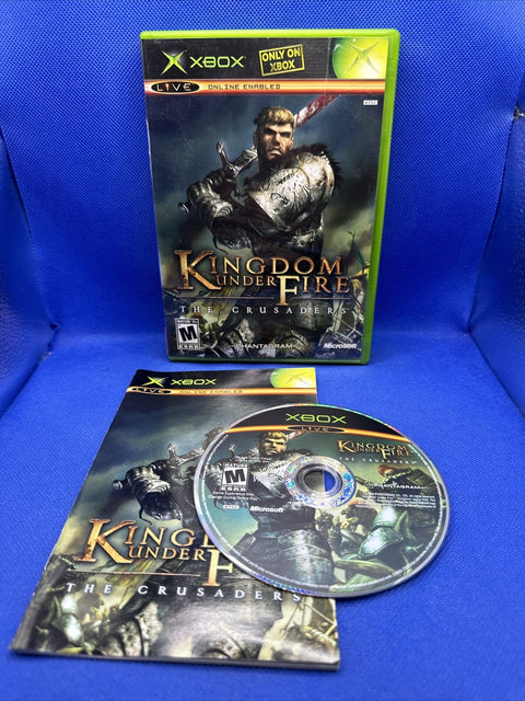 Kingdom Under Fire: The Crusaders (Microsoft Original Xbox) Complete Tested!