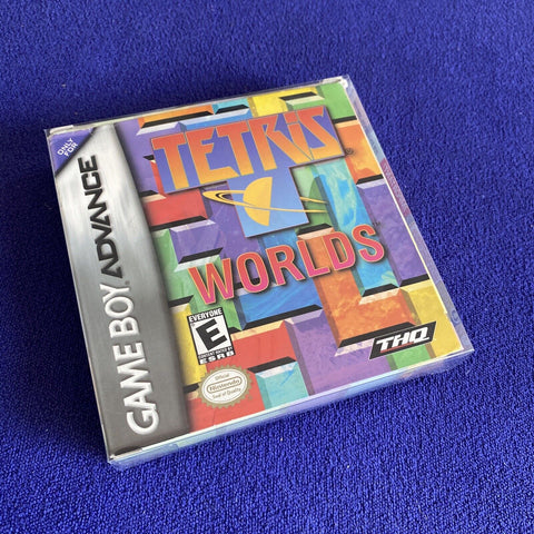 Tetris Worlds (Nintendo Game Boy Advance) GBA Complete Tested w/ Box Protector