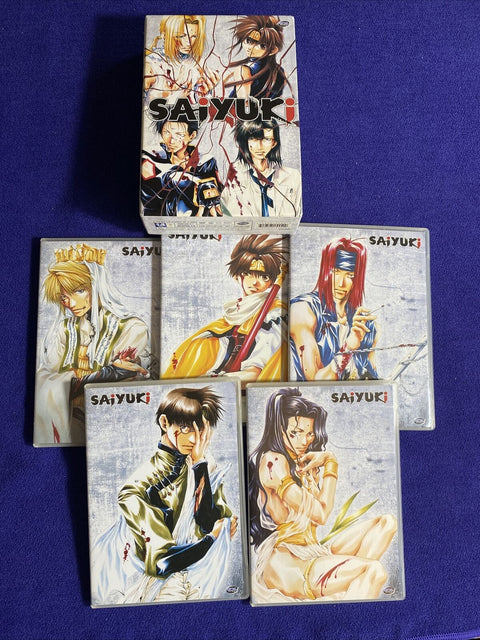 Saiyuki Gensomaden Complete Collection (DVD, 2006, 10-Disc) Season 1 + 2 Anime