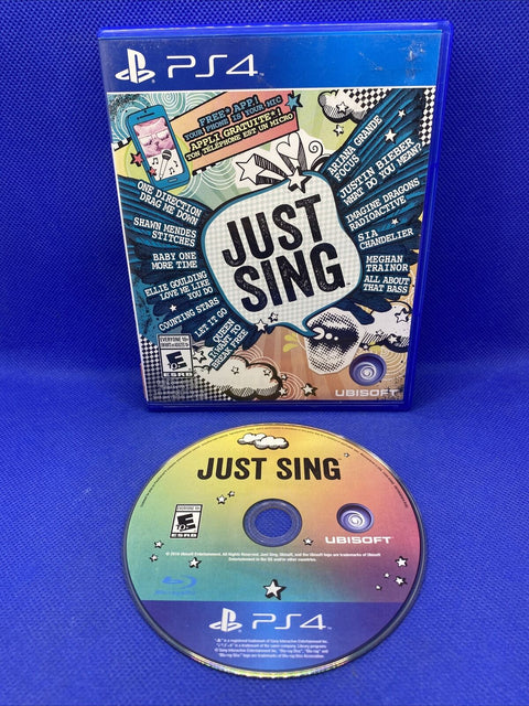 Just Sing (Playstation 4, PS4) Tested!