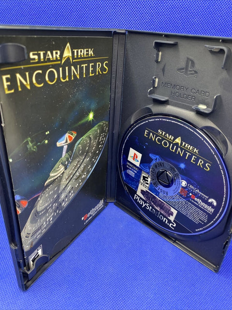 Star Trek: Encounters (Sony PlayStation 2, 2006) PS2 CIB Complete - Tested!