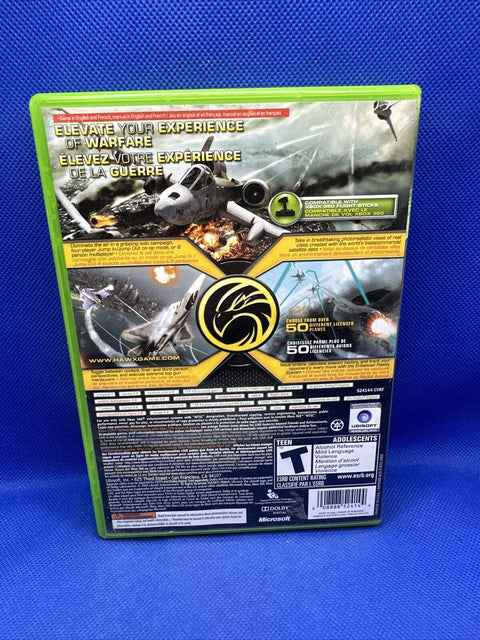 Tom Clancy's H.A.W.X (Microsoft Xbox 360, 2009) Hawx CIB Complete - Tested!