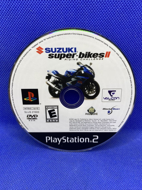 Suzuki Super-bikes II: Riding Challenge (Sony PlayStation 2, 2006) PS2 Complete