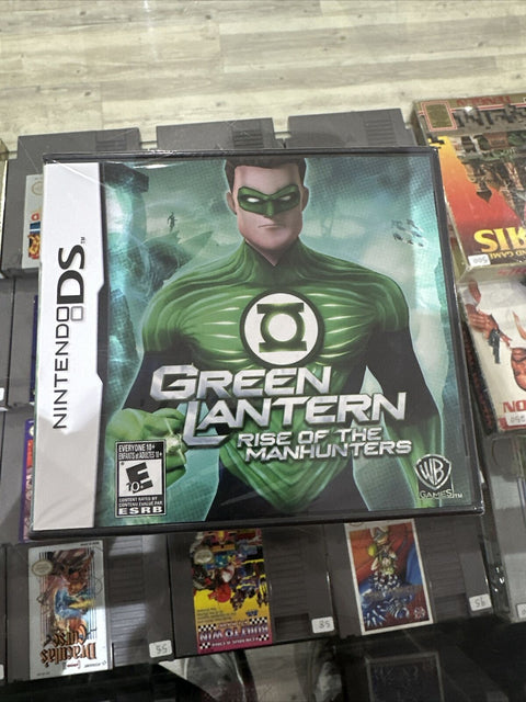 NEW! Green Lantern: Rise of the Manhunters (Nintendo DS, 2011) Factory Sealed!